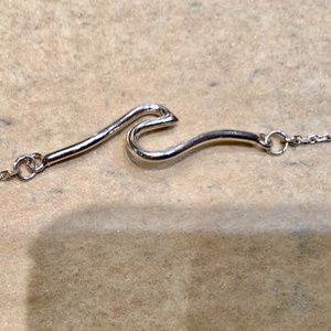 92.5 silver Wave Bracelet , new .